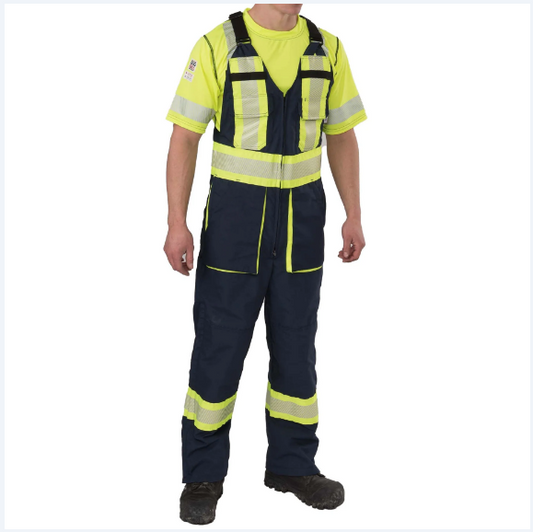 BIG BILL® High Visibility Ripstop Bib Overall - 9034HVT
