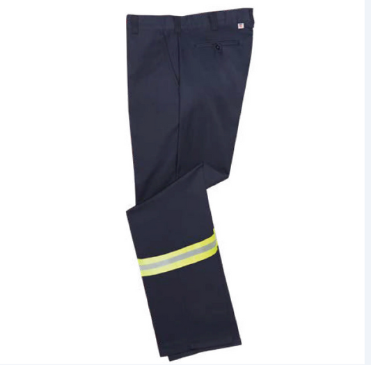 BIG BILL® Premium Low Rise Work Pants with Reflective Tape - Navy - 2947BF