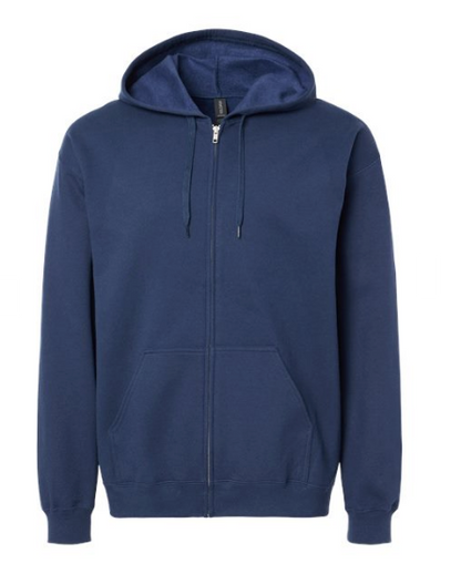 Gildan Unisex Softstyle® Full-Zip Hooded Sweatshirt - SF600