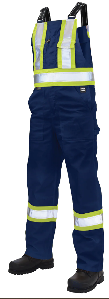 TOUGH DUCK TWILL UNLINED SAFETY BIB OVERALL - S769