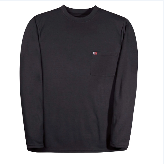 BIG BILL® Midweight Flame Resistant Long Sleeve T-Shirt - DW5PD8