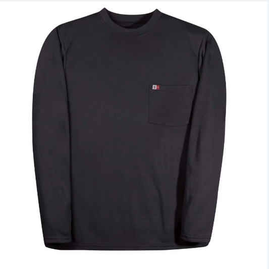 BIG BILL® Midweight Flame Resistant Long Sleeve T-Shirt - DW5PD8
