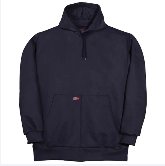 Big Bill® Flame Resistant Hooded Sweatshirt - Navy - DW20S11