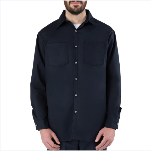 BIG BILL® Poplin Long-Sleeve Industrial Work Shirt - 140