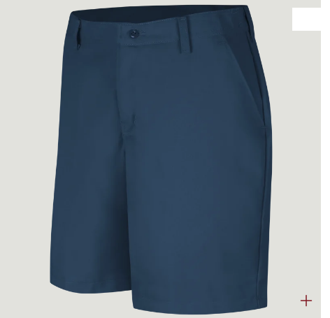 RED KAP® WOMEN'S PLAIN FRONT SHORTS - PT27