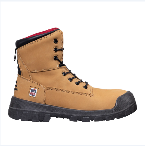 Big Bill® Big Tuff 4 Seasons Metal Free Work Boots 8'' - Nubuck - BB5004