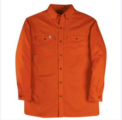 Big Bill® Flame Resistant Button-Down Industrial Work Shirt - 147BDUS7