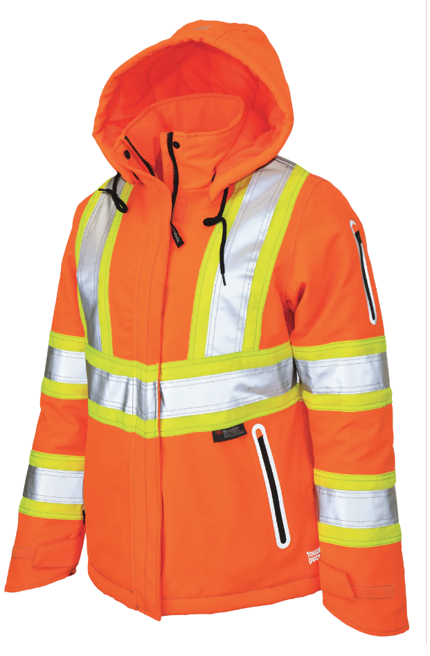 TOUGH DUCK   - WOMEN’S INSULATED TOUGH FLEX SAFETY JACKET - SJ41