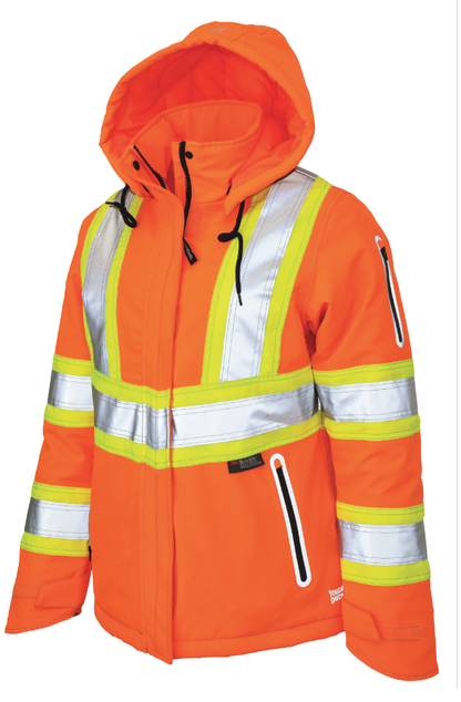 TOUGH DUCK   - WOMEN’S INSULATED TOUGH FLEX SAFETY JACKET - SJ41