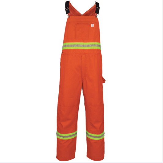 BIG BILL® Unlined Industrial Bib Overall with Reflective Material - 178BF