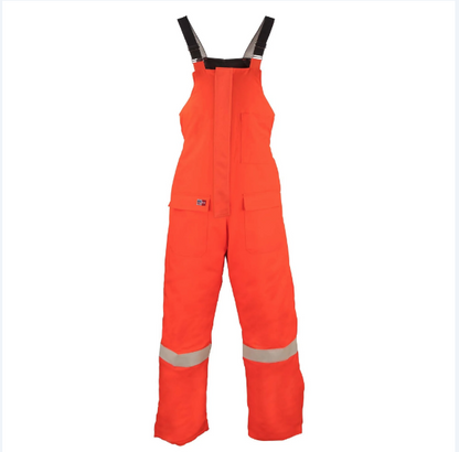 Big Bill® Westex® UltraSoft® with AllOut® High Visbility Flame Resistant Insulated Bib - Orange - M908NEX
