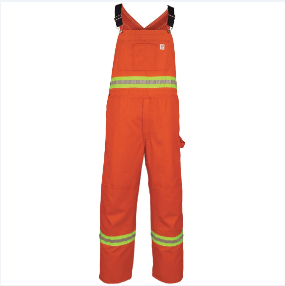 BIG BILL® Unlined Industrial Bib Overall with Reflective Material -  178BF