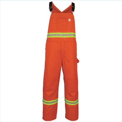 BIG BILL® Unlined Industrial Bib Overall with Reflective Material -  178BF