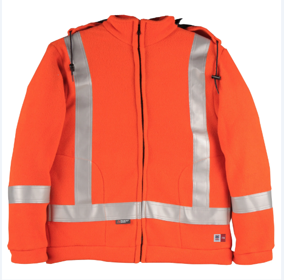 Big Bill® Flame Resistant High Visibility Thermal Fleece Liner - Orange - BK468NF