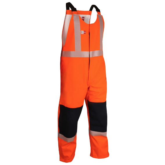Big Bill® Waterproof Flame Resistant Rain Bib Overall with Reflective Tape - 98MTSV