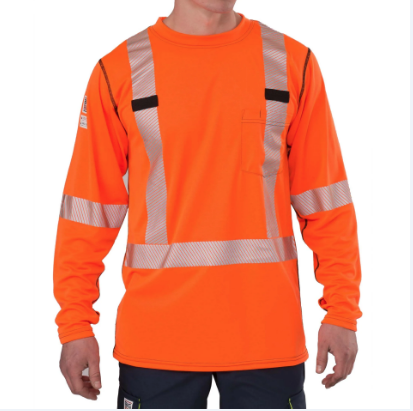 BIG BILL® High Visibility Long-Sleeve Athletic Performance T-shirt - RT55HVK5