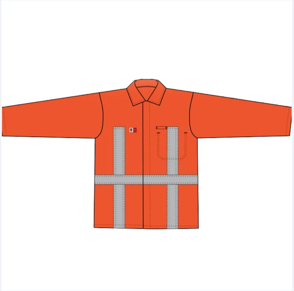 Big Bill® Westex® Indura® High Visibility Flame Resistant Unlined Jacket - Orange - 298US9