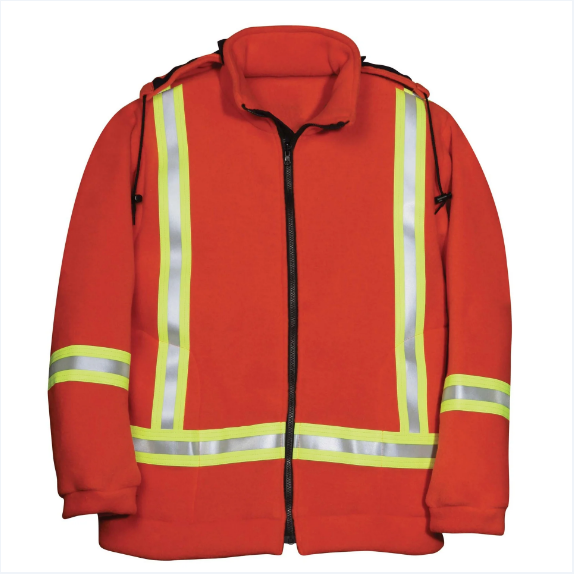 Big Bill® Thermal Flame Resistant Jacket Liner with Reflective Tape - BK460NF
