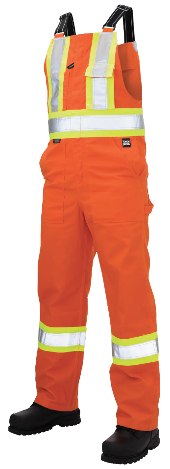 TOUGH DUCK TWILL UNLINED SAFETY BIB OVERALL - S769