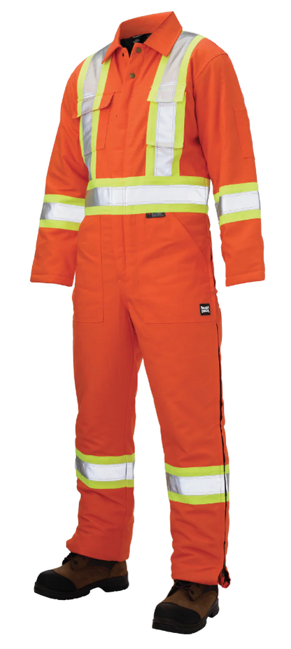 TOUGH DUCK  S787 - DUCK INSULATED SAFETY COVERALL - S787