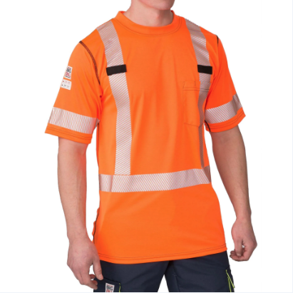 BIG BILL® High Visibility Short-Sleeve Athletic Performance T-shirt - RT54HVK5