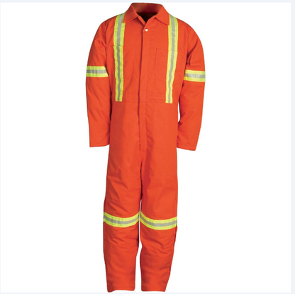 BIG BILL® Premium Twill Lined Coverall with Reflective Material - 837BF