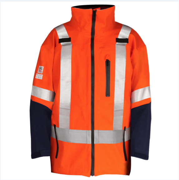 Big Bill® Two-Tone Flame Resistant Soft-Shell Jacket - Orange - 58TL