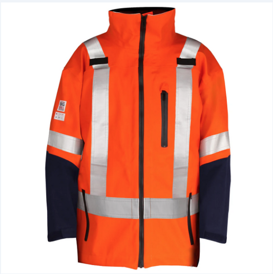 Big Bill® Two-Tone Flame Resistant Soft-Shell Jacket - Orange - 58TL