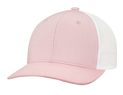 AJM International Deluxe Chino Twill / Polyester Mesh Cap - 8E019M