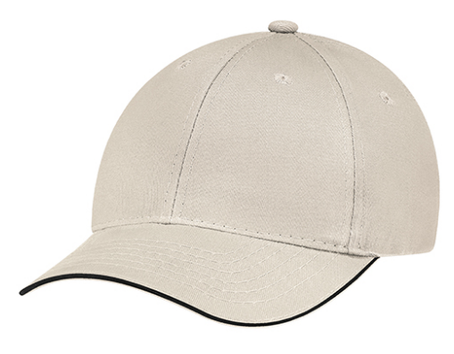 AJM  International Brushed Cotton Drill Cap - 5D430M