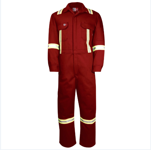 Big Bill® Deluxe Flame Resistant Coverall 7 oz with Reflective Tape - 1625US7