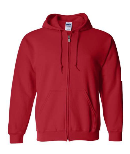 Gildan Unisex Heavy Blend™ Full-Zip Hooded Sweatshirt - 18600