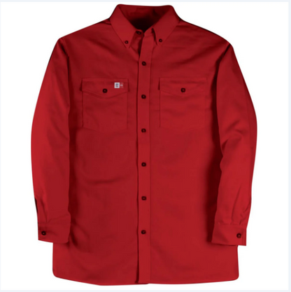 Big Bill® Flame Resistant Button-Down Industrial Work Shirt - 147BDUS7