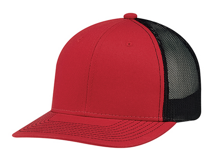 AJM International Deluxe Chino Twill / Polyester Mesh Cap - 8E019B