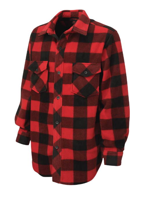 TOUGH DUCK BUFFALO CHECK FLEECE SHIRT - I964