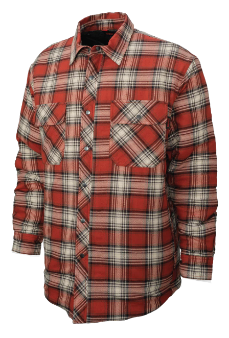 TOUGH DUCK QUILT-LINED FLANNEL SHIRT - WS05