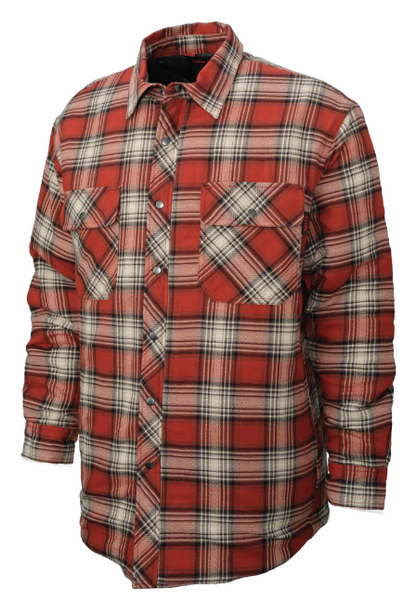 TOUGH DUCK QUILT-LINED FLANNEL SHIRT - WS05