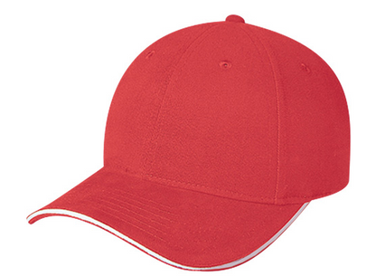 AJM Internationall Heavyweight Brushed Cotton Drill Cap - 2C430M