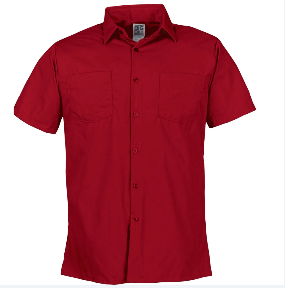 BIG BILL® Lightweight Poplin Short-Sleeve Industrial Work Shirt - 130
