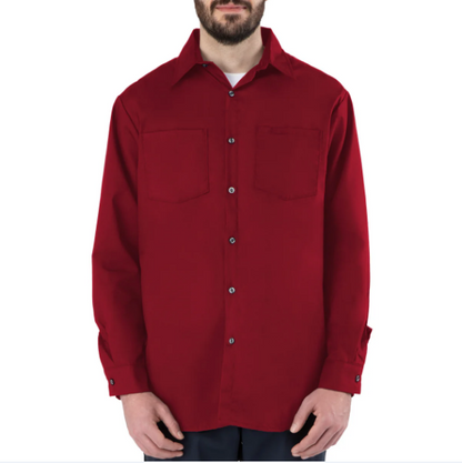 BIG BILL® Poplin Long-Sleeve Industrial Work Shirt - 140