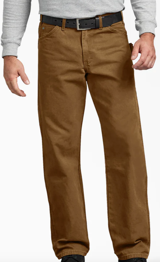 Dickies Relaxed Fit Sanded Duck Carpenter Pants