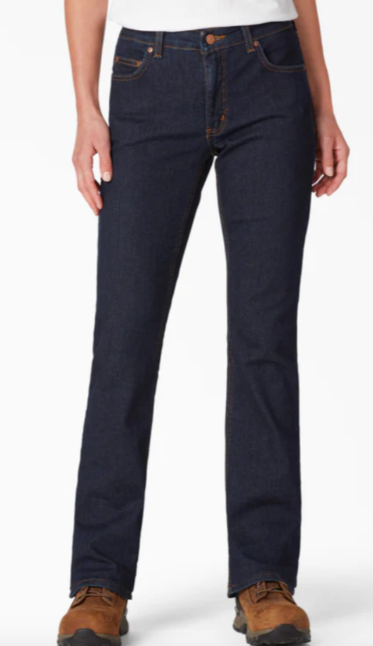 Dickies Women's Perfect Shape Bootcut Jeans