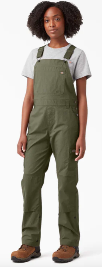 Dickies Women's Cooling Ripstop Bib Overalls