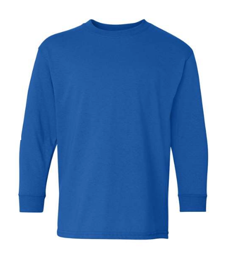 Gildan Youth Heavy Cotton™ Long Sleeve T-Shirt - 5400B