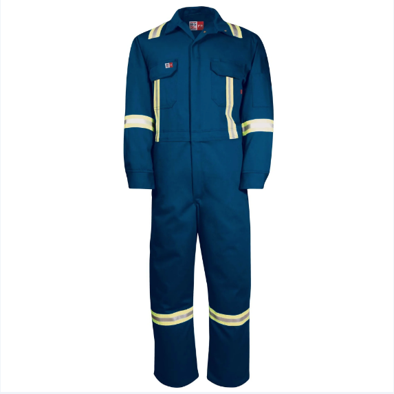 Big Bill® Deluxe Flame Resistant Coverall 7 oz with Reflective Tape - 1625US7