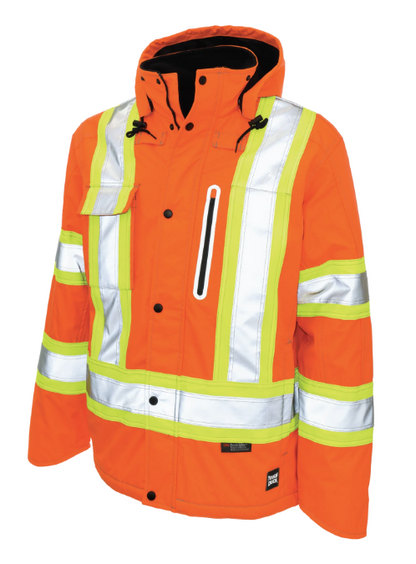 TOUGH DUCK RIPSTOP FLEECE-LINED SAFETY JACKET - S245