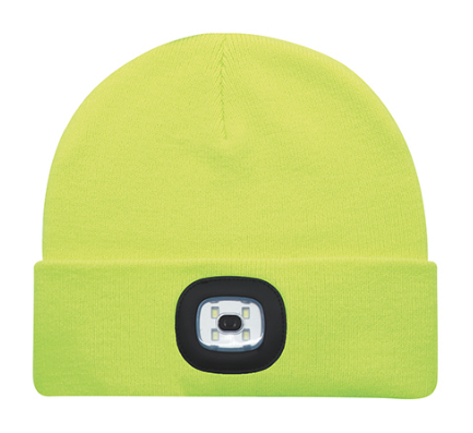 AJM International Acrylic Cuff Toque with LED Light - 9X539M