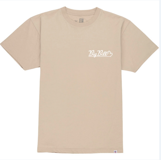 BIG BILL® Heavyweight Short-Sleeve Farming Graphic T-shirt - Sand - FC180