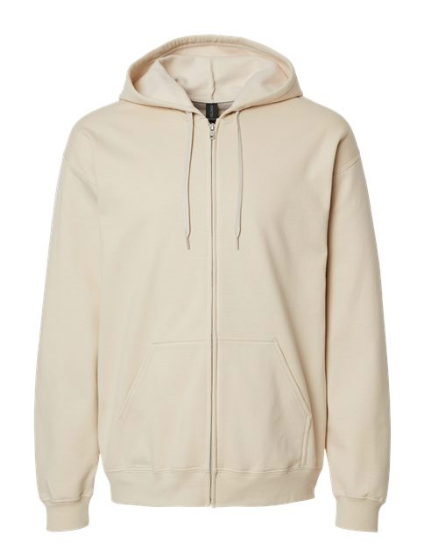 Gildan Unisex Softstyle® Full-Zip Hooded Sweatshirt - SF600