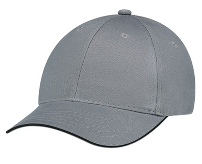 AJM  International Brushed Cotton Drill Cap - 5D430M